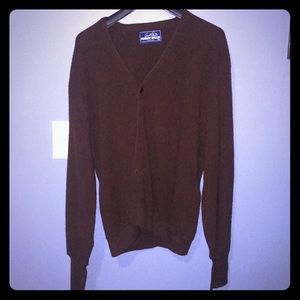 Men’s Vintage Arnold Palmer Cardigan Brown